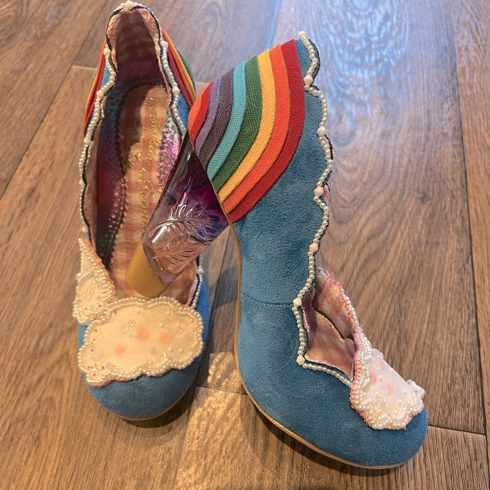 Irregular Choice Rainbow Brite Heels Sz 9 RARE! New